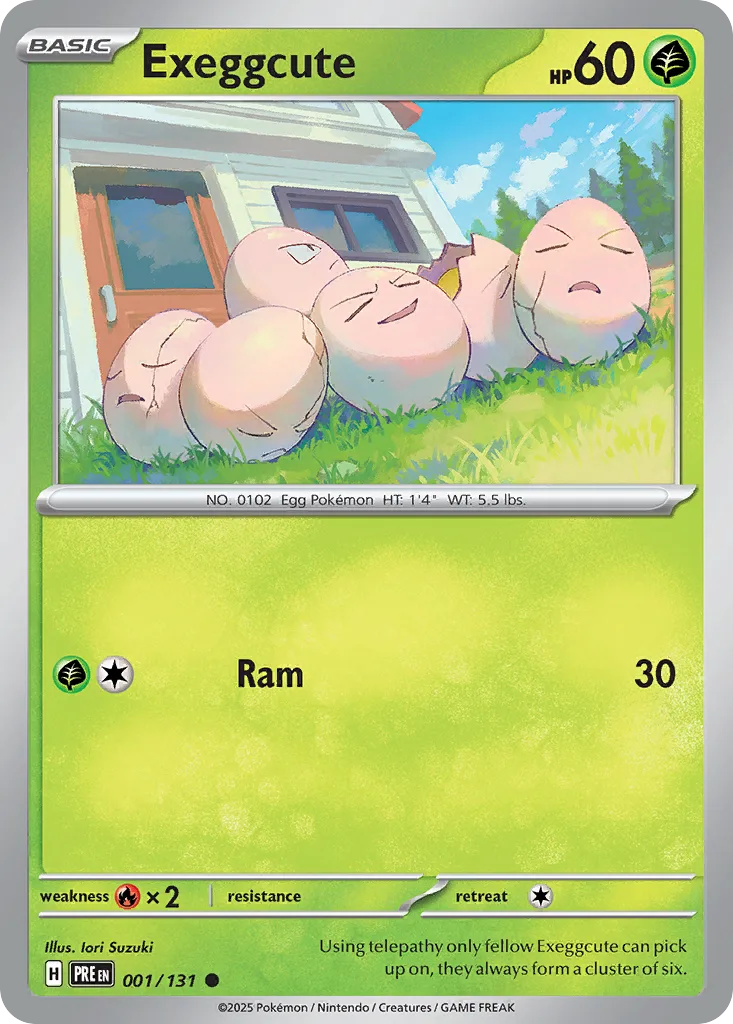 Exeggcute Common