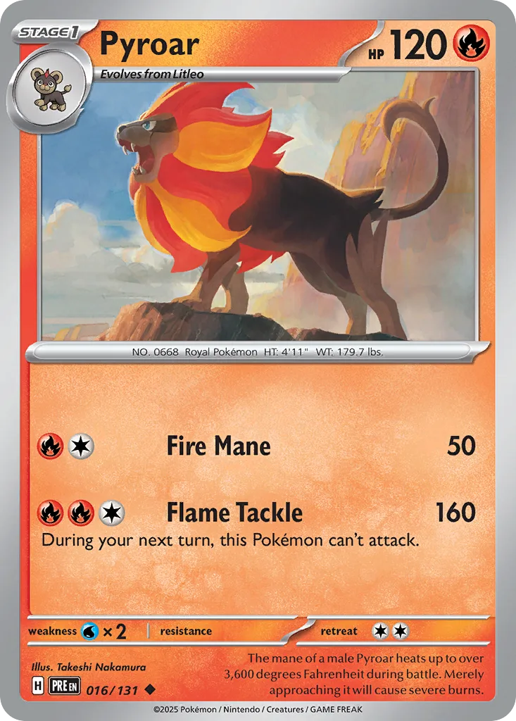 Pyroar Uncommon